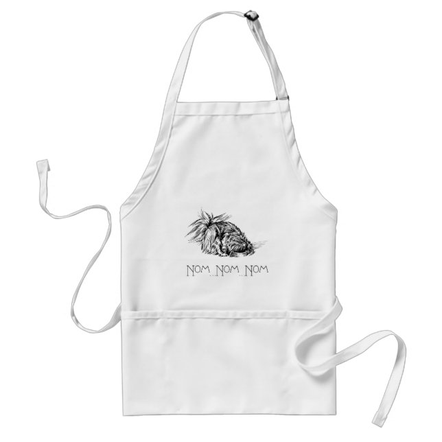 Pekingese Eager Eater Standard Apron (Front)