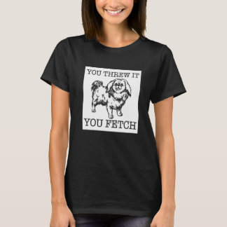 Pekingese funny dog lover gift Premium T-Shirt