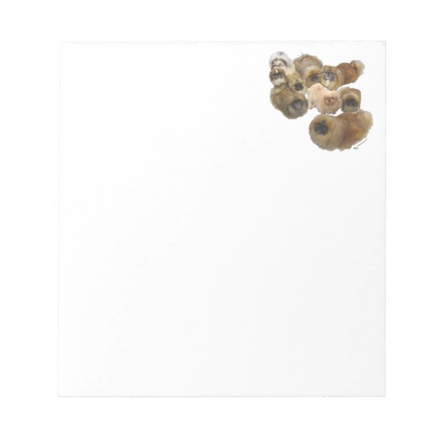 Pekingese Group Notepad (Front)