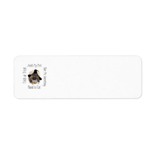 Pekingese Halloween Return Address Labels