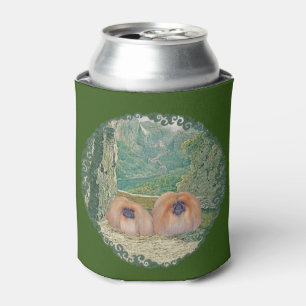 Pekingese Heritage Can Cooler