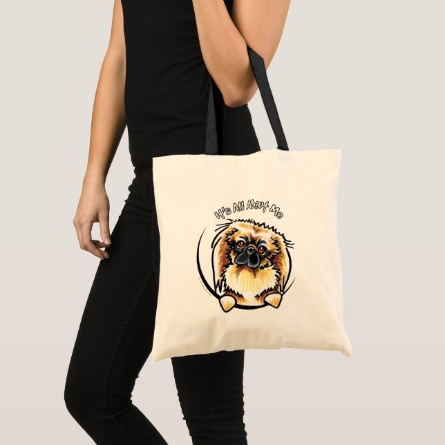Pekingese IAAM Tote Bag (Front (Product))