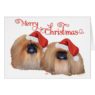 Pekingese Joyeux Noël