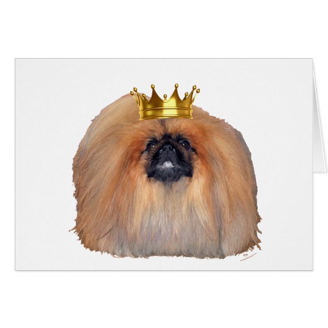 Pekingese King (Customize if you Wish!) (Front Horizontal)