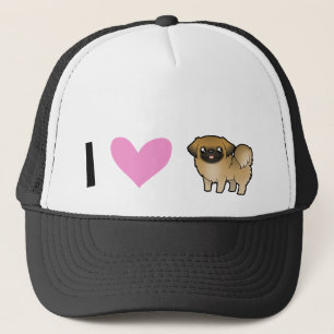 Pekingese Love (puppy cut) Trucker Hat