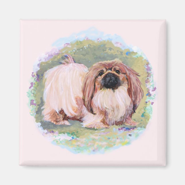 Pekingese Magnet (Devant)