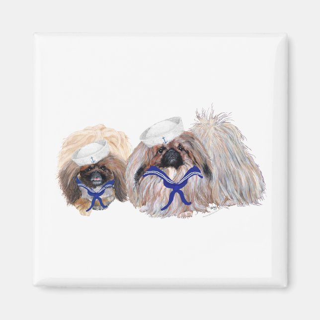 Pekingese Magnet (Devant)