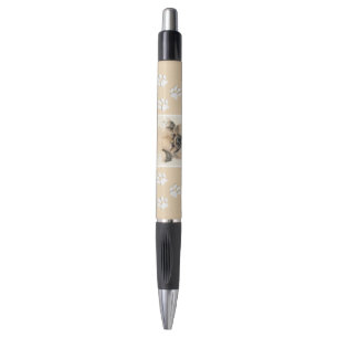 Pekingese Painting - Cute Original Dog Art Pen