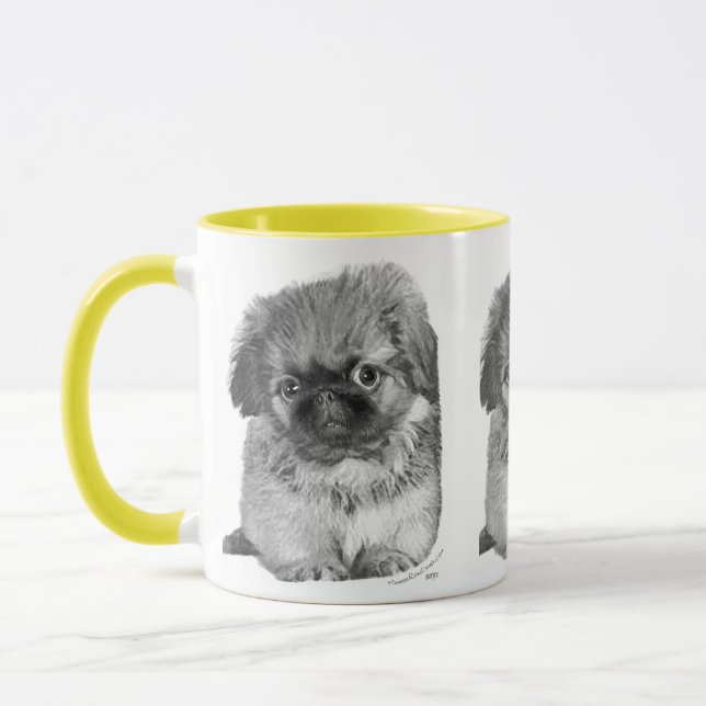Pekingese Puppy Mug (Left)