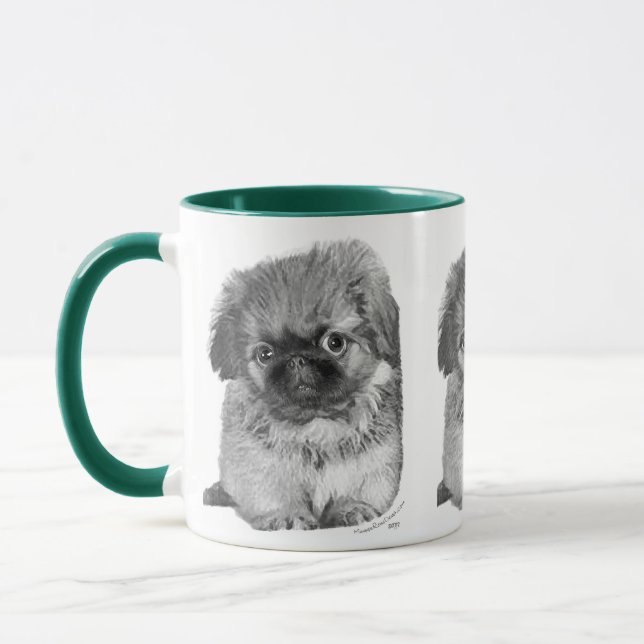 Pekingese Puppy Mug (Left)