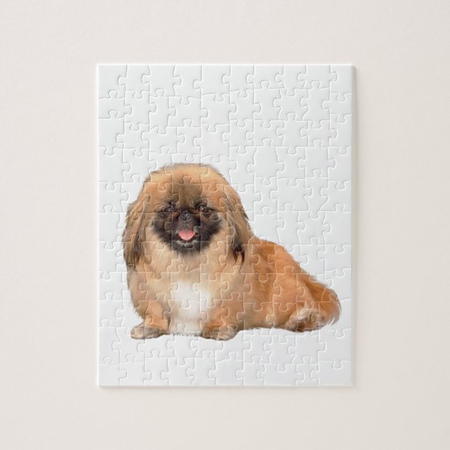 Pekingese (red , black mask #1) jigsaw puzzle (Vertical)