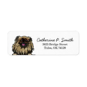 Pekingese Return Address