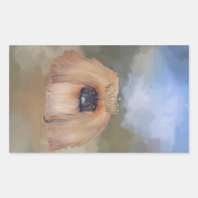 Pekingese Royal Sticker (Front)