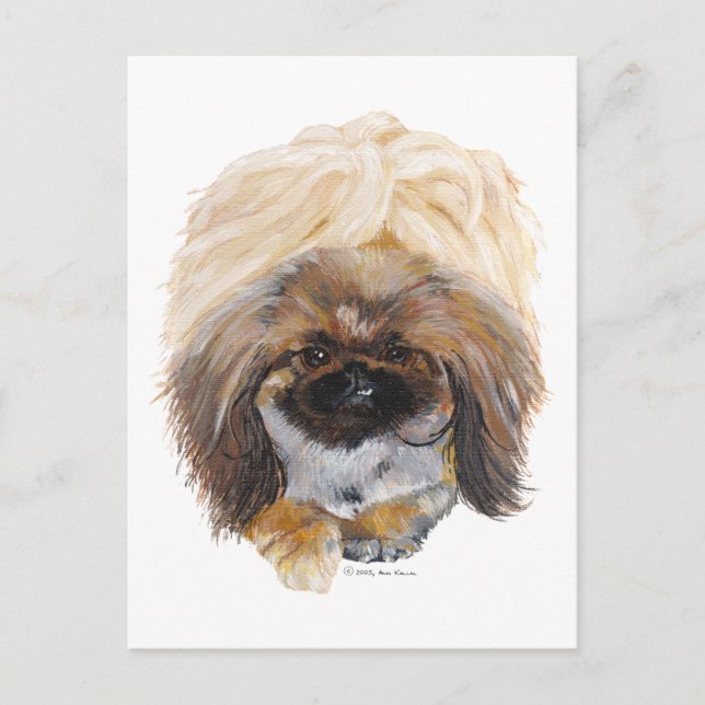 Pekingese Tuffy Postcard (Front)