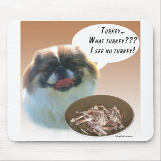 Pekingese Turkey Mouse Pad
