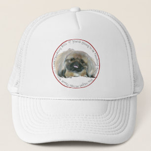 Pekingese Wisdom - Thinking BIG Trucker Hat