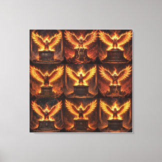 Pelasgian Altar of the Flaming Eagle IX Canvas Print