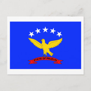 Peleliu Flag Postcard