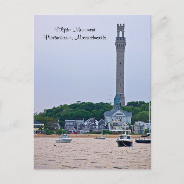 Pèlerin Monument Provincetown MA Carte postale (Devant)