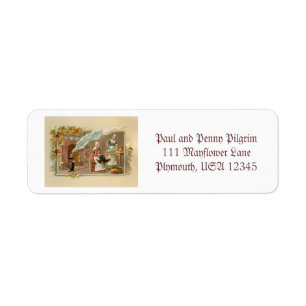 Pèlerin vintage Thanksgiving Heart