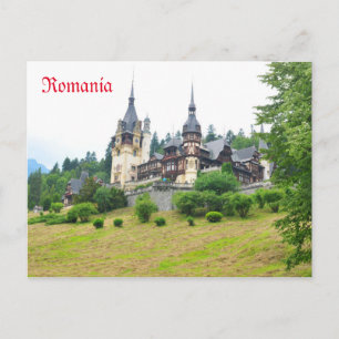 Peles Castle in Sinaia, Romania Postcard