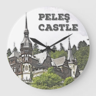 Peles Castle Large Clock