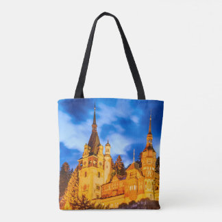 Peles castle Sinaia Tote Bag