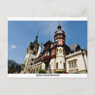 Peles Castle,Transylvania,Romania Postcard