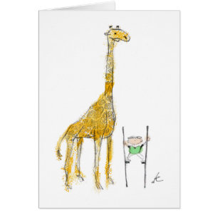 Pelham et la carte de girafe