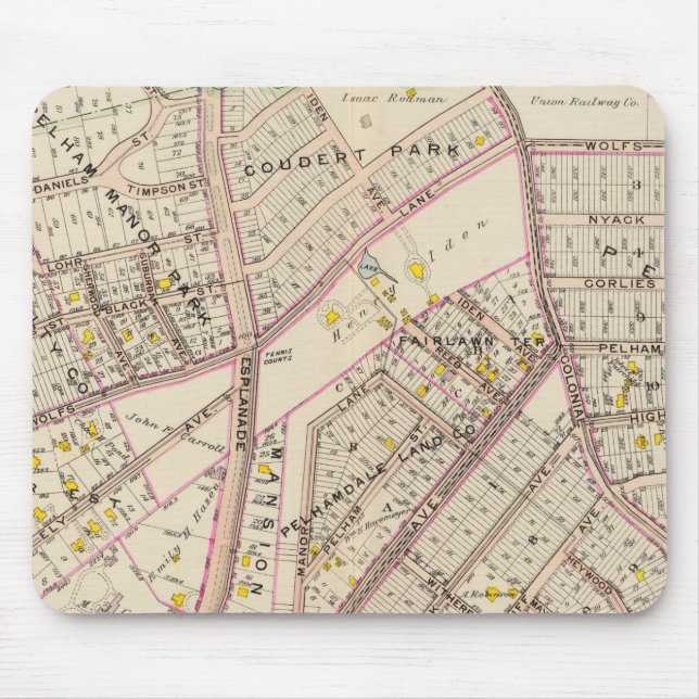 Pelham town, New York Mouse Pad (Front)