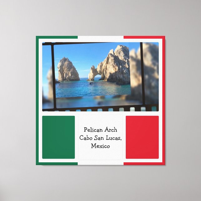 Pelican Arch, Cabo San Lucas Canvas Print (Front)