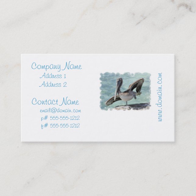 Pelican Business Cards (Front)