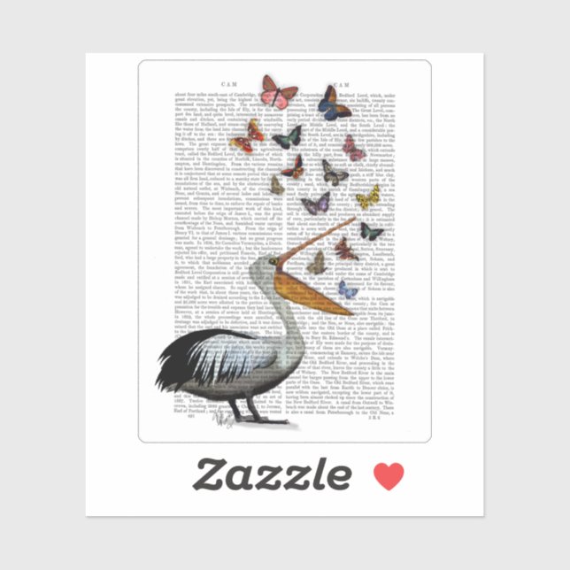 Pelican & Butterflies (Sheet)