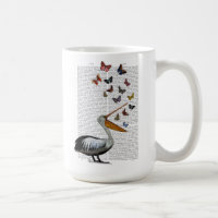 Pelican & Butterflies