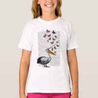 Pelican & Butterflies