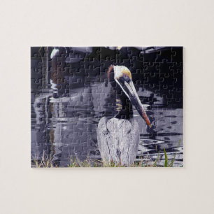 Pelican by the Water Jigsaw Puzzle