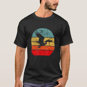 Pelican Catch Fish Retro Vintage Tropical Bird Pel T-Shirt