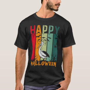Pelican Girls Boys Retro Style Halloween Dinner T-Shirt