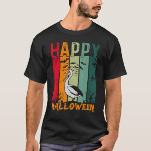 Pelican Girls Boys Retro Style Halloween Dinner T-Shirt