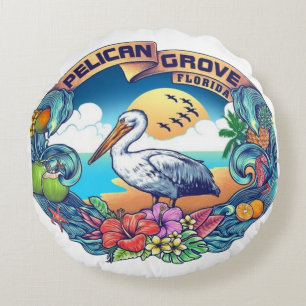 "Pelican Grove, Florida: Where Tranquillity Meets Round Pillow