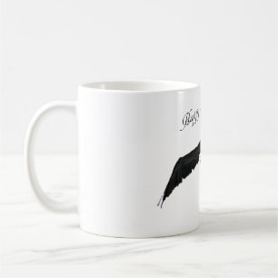 Pelican in flight Happy Fathers Day Coffee Mug