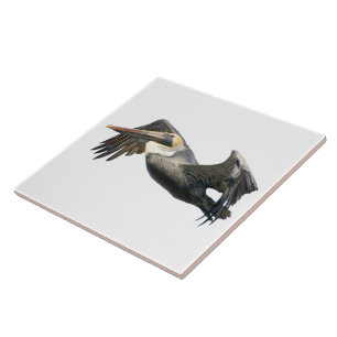 Pelican in Flight Tile (2) sizes