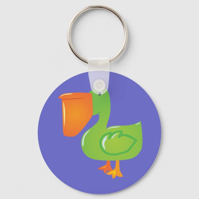 Pelican Keychain (Front)