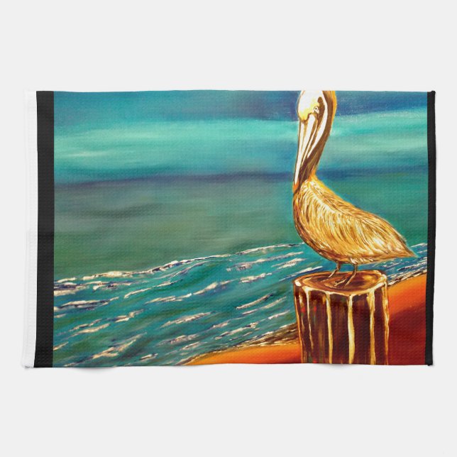 PELICAN KITCHEN TOWEL (Horizontal)
