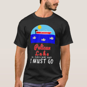 Pelican Lake Minnesota Souvenir TShirt