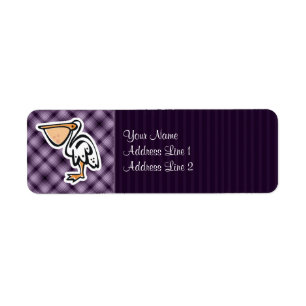 Pélican mignon ; Pourpre