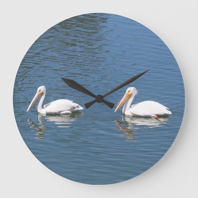 pelican pair clock (Front)