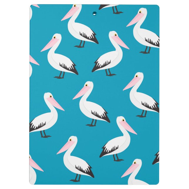 Pelican pattern clipboard (Back)