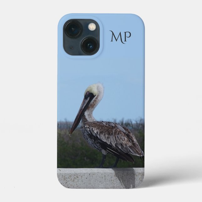 Pelican Phone Case w/out your Initials or Name (Back)