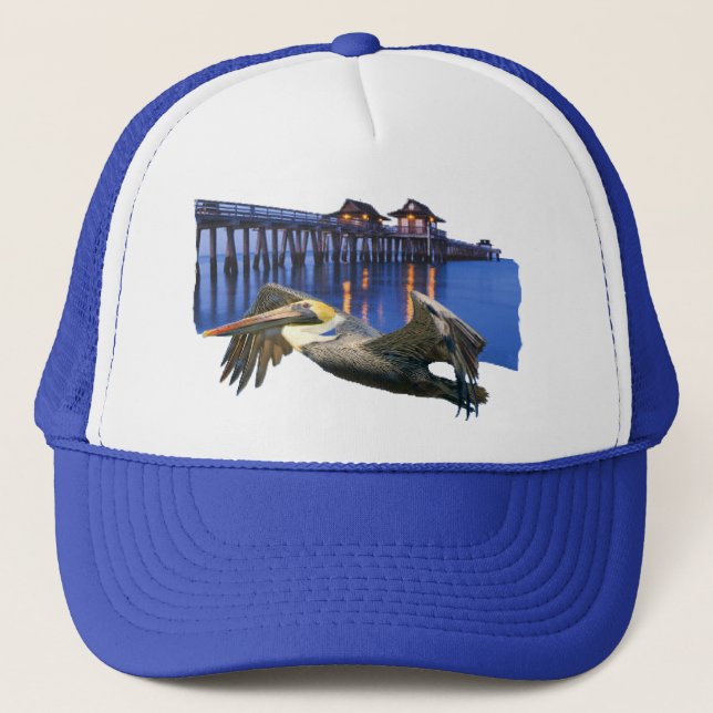 Pelican Pier Trucker Hat (Front)